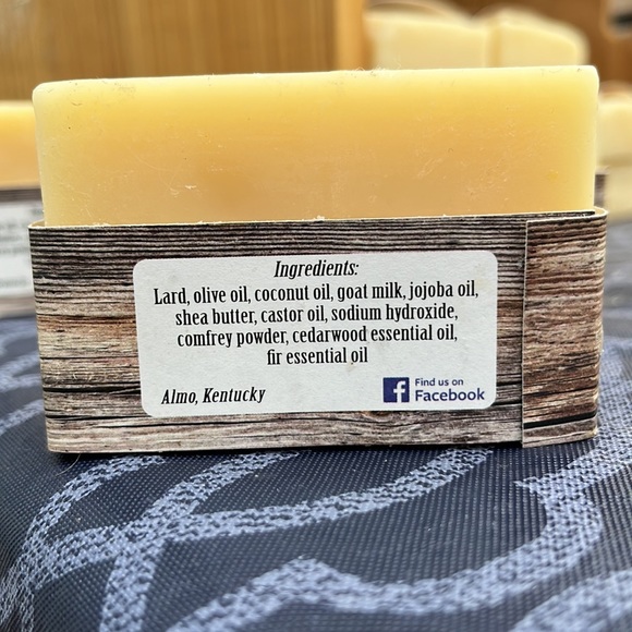Cedarwood and Fir JW’s Goat Milk Soap - Picture 2 of 4